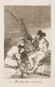 Do pracy chłopców autorstwa Francisco de Goya