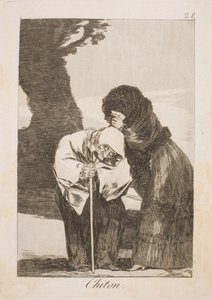 Cicho, cicho autorstwa Francisco de Goya