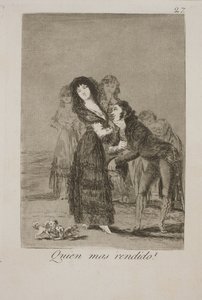 Oddany sługa autorstwa Francisco de Goya