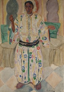 Kobieta mieszka autorstwa Francisco de Iturrino