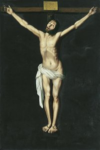 Chrystus na krzyżu autorstwa Francisco de Zurbaran