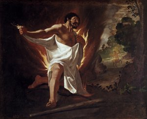 Fakty o Herkulesie dla Buena Retiro: Herkules Morente autorstwa Francisco de Zurbaran