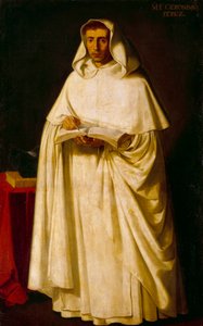 Portret Ojca Jeronimo Pereza Obraz autorstwa Francisco de Zurbarana (1598-1664) autorstwa Francisco de Zurbaran