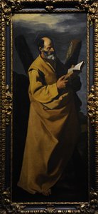 Św. Andrzej, 1635-40 autorstwa Francisco de Zurbaran