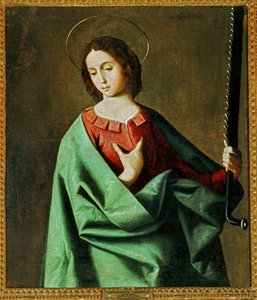 Święta Eufemia ... (obraz na płótnie) autorstwa Francisco de Zurbaran