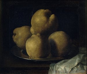 Martwa natura z daniem z pigwy autorstwa Francisco de Zurbaran