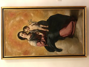 Francisco de Zurbarán - Dziewica Różańcowa autorstwa Francisco de Zurbaran