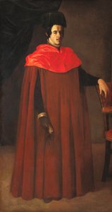 Hiszpański:  Retrato de un doctor en derecho lub doctor de leyes Portret doktora prawa autorstwa Francisco de Zurbaran