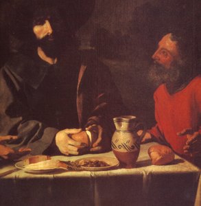 Wieczerza w Emaus autorstwa Francisco de Zurbaran
