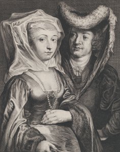 Św. Pepin I i jego córka Św. Begga, ca. 1645-72.