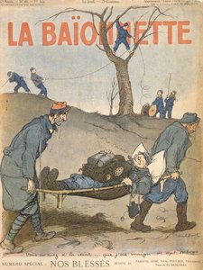 „Nasi ranni”, okładka magazynu „La Baionette”
