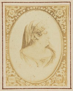 Marguerite Georges autorstwa Franck (François Marie Louis Alexandre Gobinet de Villecholles)