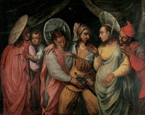 Scena z Commedia dell"Arte