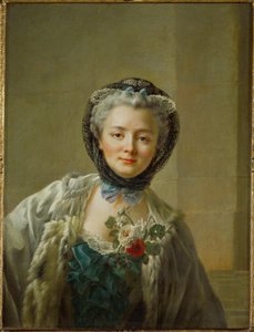Pani Drouais, z domu Anne-Francoise Dore autorstwa Francois Hubert Drouais