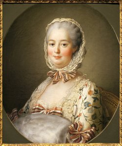 Portret markizy Pompadour (Jeanne Antoinette Poisson