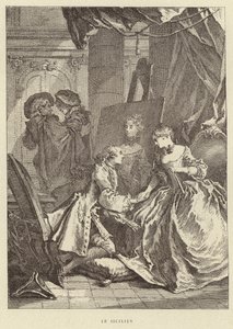 Sycylijczyk (grafika) autorstwa Francois (after) Boucher