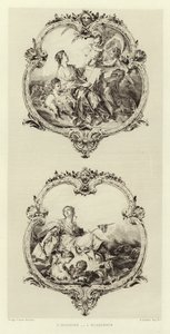 Historia, elokwencja (grafika) autorstwa Francois (after) Boucher