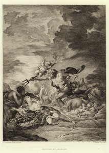 Neptune et Amymone (rycina)