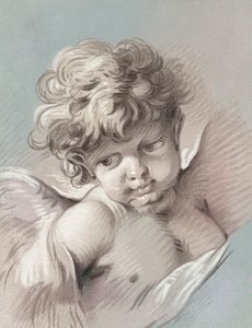 Putto lub cherubin.