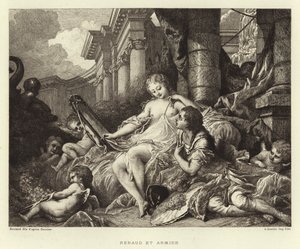 Renaud i Armide (grawerowanie)