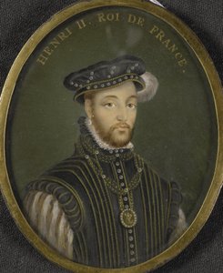 Portret króla Francji Henryka II (1519-59)