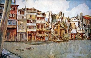 Bitwa pod Verdun: Widok na Mozę w Verdun
