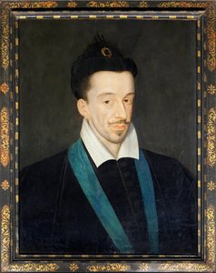 Portret króla Francji Henryka III (1551-1589), ok.1582-86 (malarstwo) autorstwa Francois (attr.to) Quesnel