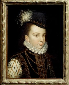 Portret Francois Hercules z Francji, księcia Alencon (1554-1584). Obraz warsztatu Francois Cloueta (1515-1572)