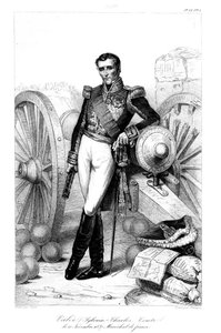 Sylvain Charles Valée 1773-1840, marszałek Francji, 1839. autorstwa Francois
