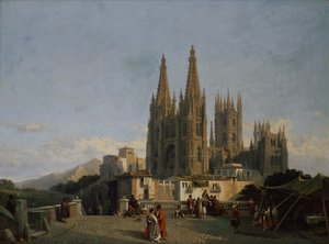 Katedra w Burgos autorstwa Francois Antoine Bossuet