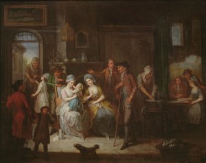 Scena wewnętrzna autorstwa Francois Aubert