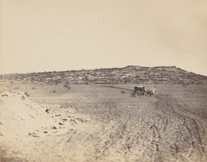 [Miejsce egzekucji cesarza Maksymiliana], 1867. autorstwa Francois Aubert