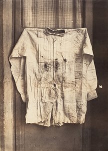 Koszula cesarza, noszona podczas egzekucji, 1867.