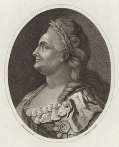 Katarzyna Wielka autorstwa Francois Bonneville