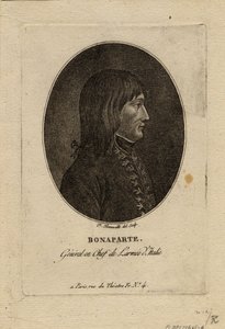Napoleon jako dowódca Armii Włoch, ok. 1930 r. 1798