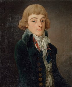 Portret Louisa Antoine de Saint-Just 1767-1794, 1791.