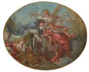 Alegoria (olej na płótnie) autorstwa François Boucher
