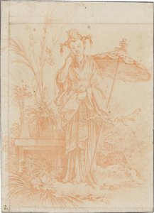 Chinoiserie (Pani ogrodu) autorstwa François Boucher