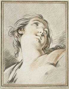 Głowa kobiety autorstwa François Boucher