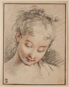 Głowa dziewczyny autorstwa François Boucher