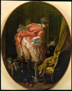 La jupe relevee - podniesiona spódnica autorstwa François Boucher