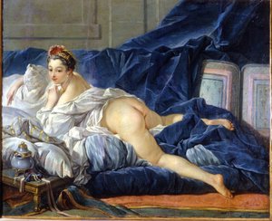 Odaliska. Obraz Francois Bouchera (1703 - 1770) autorstwa François Boucher