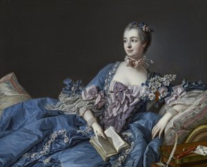 Madame de Pompadour (Jeanne-Antoinette Poisson; 1721–1764) autorstwa François Boucher