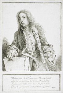 Portret Antoine’a Watteau autorstwa François Boucher