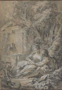 Sama na sam autorstwa François Boucher