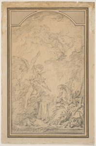 Zwiastowanie autorstwa François Boucher