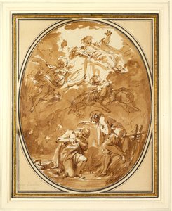 Chrzest Chrystusa autorstwa François Boucher