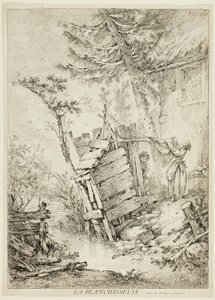 Praczka autorstwa François Boucher