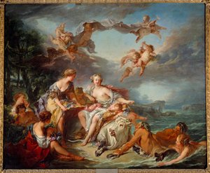 Porwanie Europy. Obraz Francois Bouchera (1703-1770) autorstwa François Boucher
