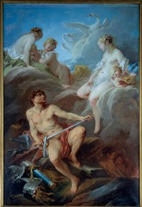Wenus prosi Wulkana o broń do Malarstwa Enee Francois Bouchera (1703-1770) 1732 Nd. 2,52x1,75 m² autorstwa François Boucher